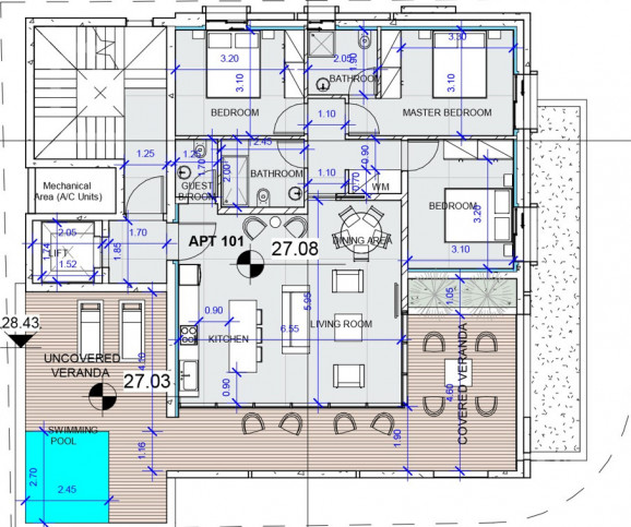 Квартира Продажа Pafos, Dystrykt Pafos, Cypr 6