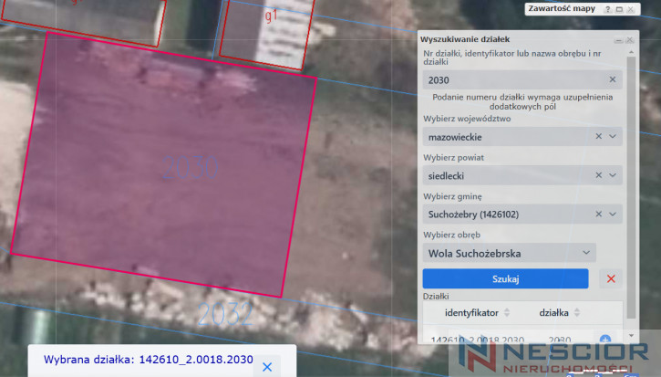 Plot Sale Suchożebry 2