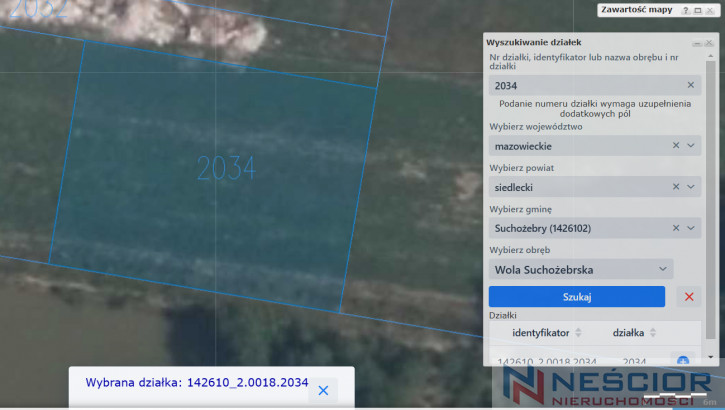 Plot Sale Suchożebry 3