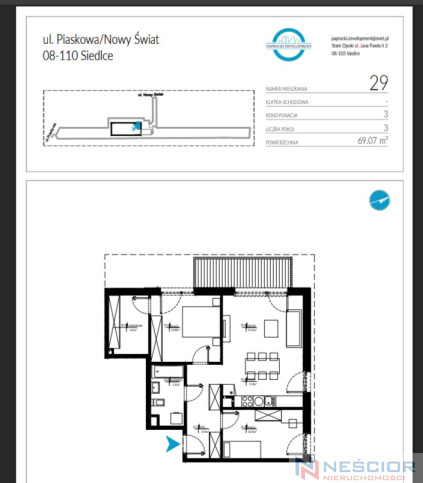 Apartment Sale Siedlce Piaskowa 8