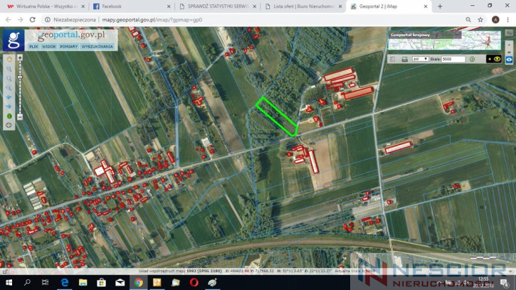 Działka Sprzedaż Nowe Opole Piękna 3
