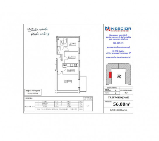 Apartment Sale Siedlce 1