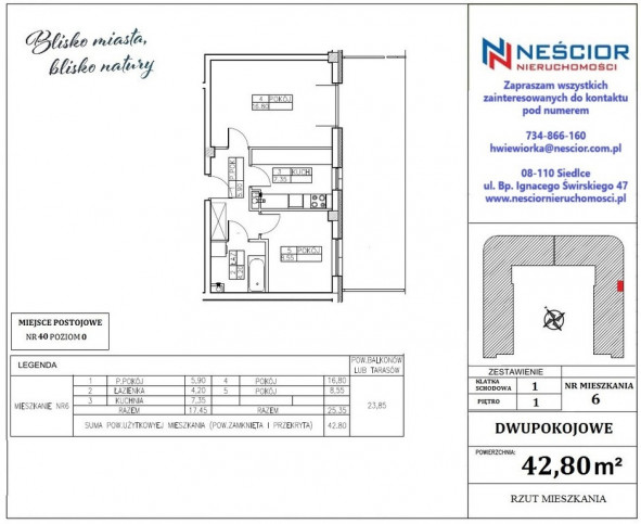 Квартира Продажа Siedlce 3