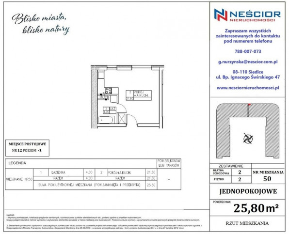 Квартира Продажа Siedlce 1